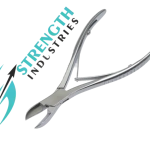 Surgical Bone Cutting Forceps Luer Type Angled Jaw Orthopedic Instrument