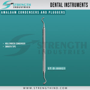 Amalgam Condensers and Pluggers