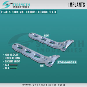 Proximal Radius Locking Plate