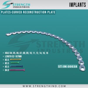Curved Reconstruction Plate