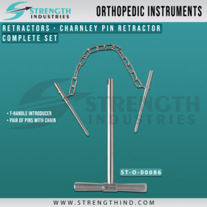 Charnley Pin Retractor Complete Set
