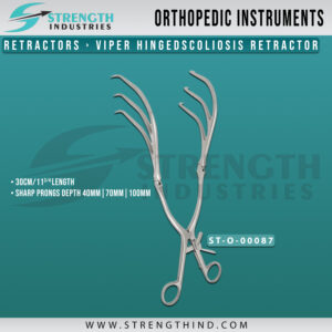 Viper Hinged Scoliosis Retractor