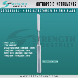 Hibbs Osteotome With Thin Blade