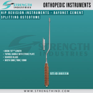 Bayonet Cement Splitting Osteotome