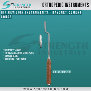 Bayonet Cement Gouge