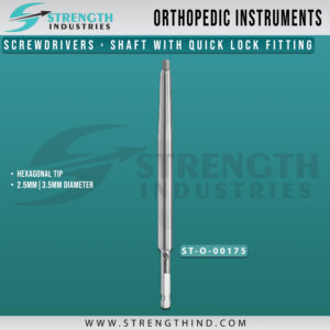 Shaft with Quick Lock Fitting