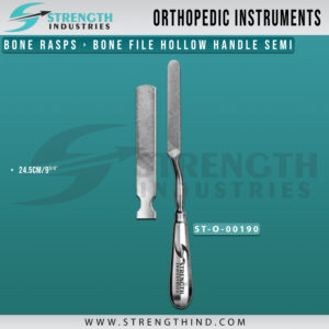 Bone File Hollow Handle Semi