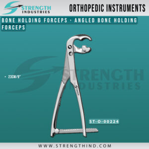 Angled Bone Holding Forceps