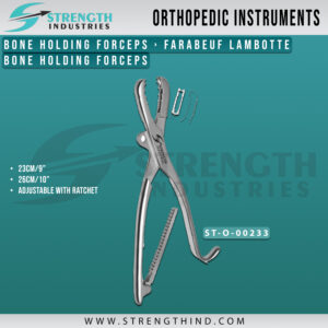 Farabeuf Lambotte Bone Holding Forceps