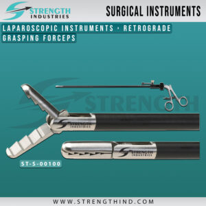 RETROGRADE GRASPING FORCEPS