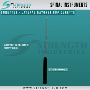 Lateral Bayonet Cup Curette