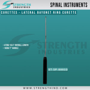 Lateral Bayonet Ring Curette
