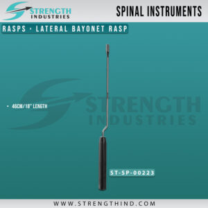Lateral Bayonet Rasp