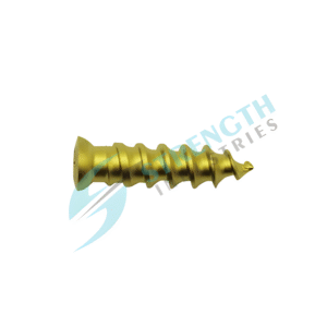 Cervical PEEK Cage Screw (Self-Drilling) | 3.5mm Titanium Fixation Screws for Cervical Cages
